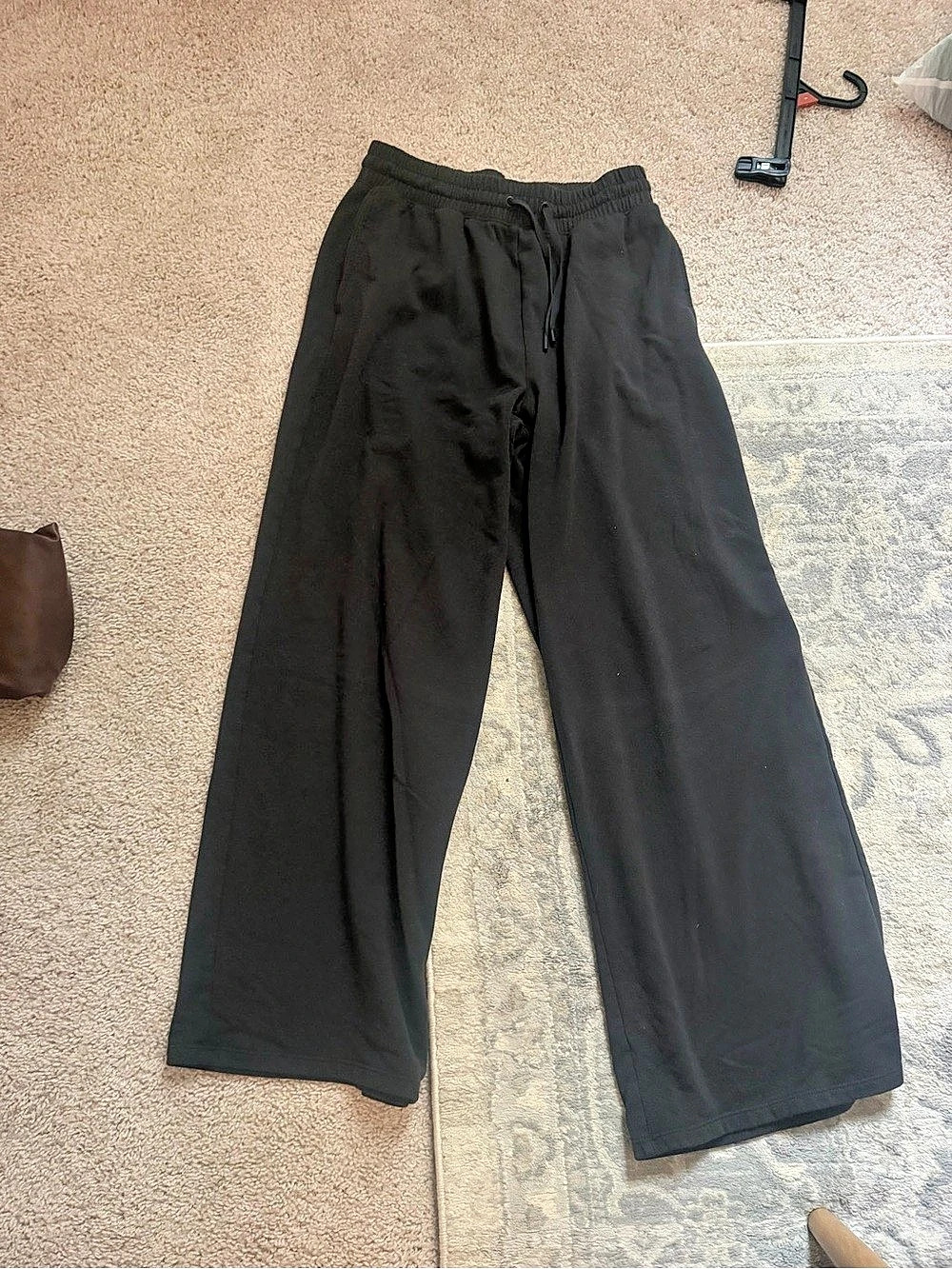 DSG Women's so Soft Black Wide-Leg Pants